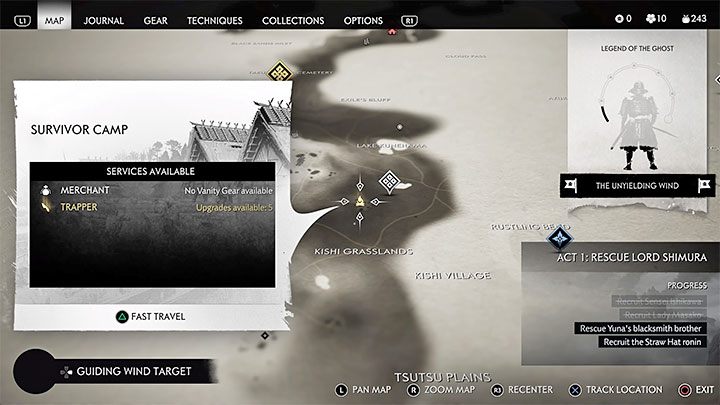 Szybka podróż jest dostępna dla wszystkich tych lokacji, które już odkryłeś, przy czym mowa tu wyłącznie o miejscówkach, w których nie ma żadnych przeciwników - Ghost of Tsushima: Czy jest szybka podróż? - Ghost of Tsushima - poradnik do gry