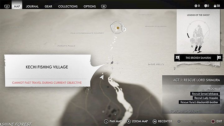 Drugi powód to rozgrywanie ważnych fragmentów questów - Ghost of Tsushima: Czy jest szybka podróż? - Ghost of Tsushima - poradnik do gry