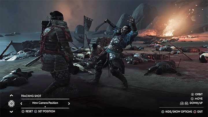 Tryb fotograficzny zawiera mnóstwo opcji związanych z przygotowaniem się do zrobienia zdjęcia - Ghost of Tsushima: Jak włączyć tryb fotograficzny? - Ghost of Tsushima - poradnik do gry