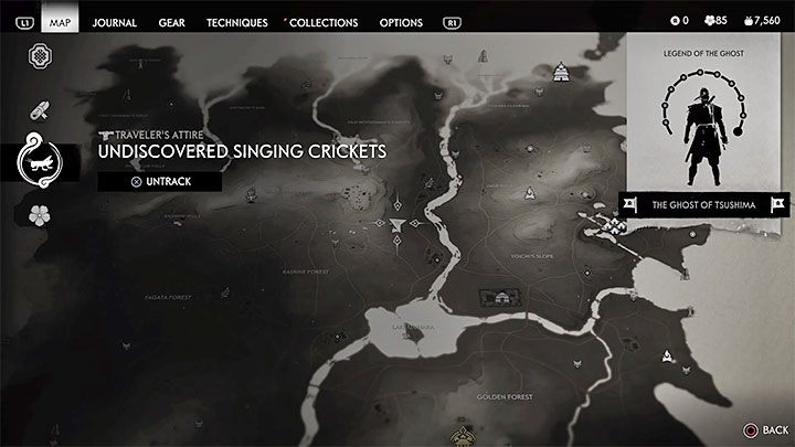 Poszukiwanie małych sekretów (np - Ghost of Tsushima: Jak łatwiej odnajdywać sekrety i przewodni wiatr? - Ghost of Tsushima - poradnik do gry