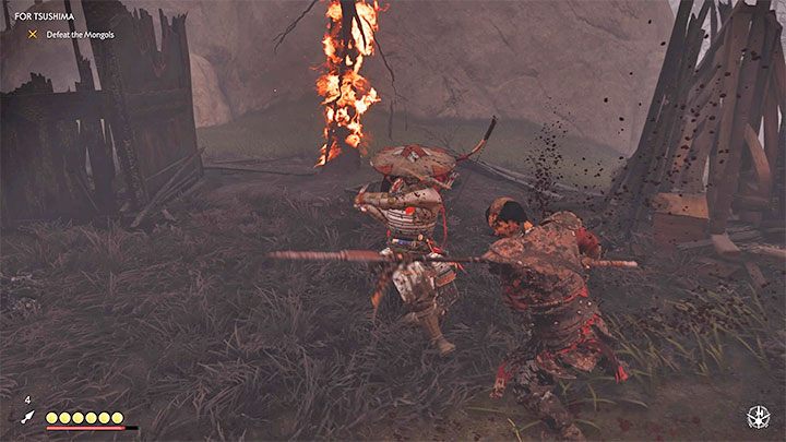 Postawa wiatru to najlepszy wybór do atakowania przeciwników, którzy korzystają z włóczni - Ghost of Tsushima: Jak odblokować postawy i kiedy ich używać? - Ghost of Tsushima - poradnik do gry