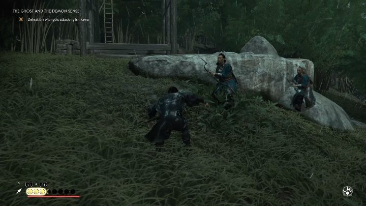 Zaraz po zbadaniu oznaczonego terenu udasz się na poszukiwanie Ishikawy - Ghost of Tsushima: Duch i Demoniczny Sensei solucja - Ghost of Tsushima - poradnik do gry