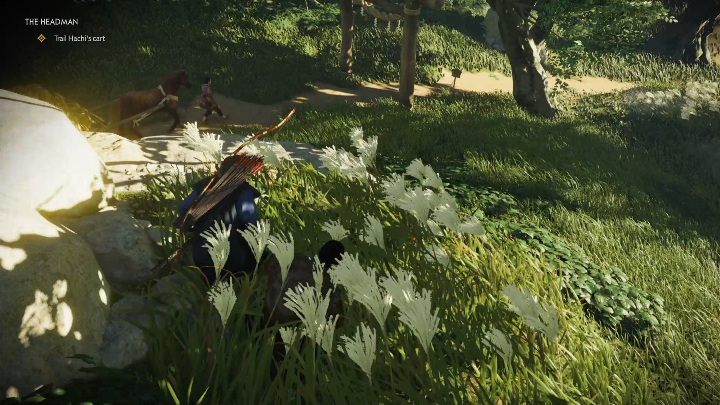W pewnym momencie dotrzecie o mężczyzny - Ghost of Tsushima: Przywódca (The Headman) solucja - Ghost of Tsushima - poradnik do gry