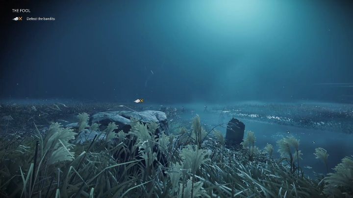 Na miejscu spotkasz Masako, porozmawiaj z nią, a potem wraz z nią udaj się na kolejne śledzenie mężczyzny - Ghost of Tsushima: Głupiec solucja - Ghost of Tsushima - poradnik do gry