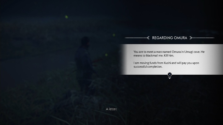 Jeden z bandytów ma przy sobie list - Ghost of Tsushima: Głupiec solucja - Ghost of Tsushima - poradnik do gry