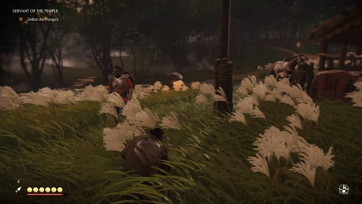 Po wydostaniu się z beczki zaatakuj Mongołów - Ghost of Tsushima: Sługa ludu (Servant of the People) solucja - Ghost of Tsushima - poradnik do gry