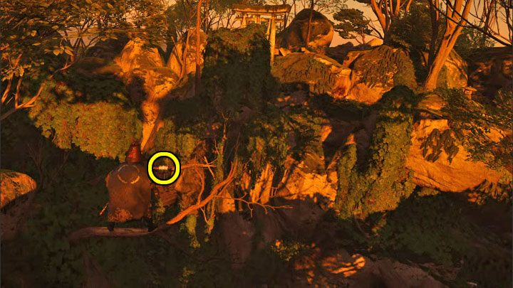 Doskakujcie do wyżej położonych krawędzi, a następnie wykonajcie skok w stronę wystającego konara - Ghost of Tsushima Iki Island: Kapliczka Nakajima (Nakajima Shrine) - Ghost of Tsushima - poradnik do gry