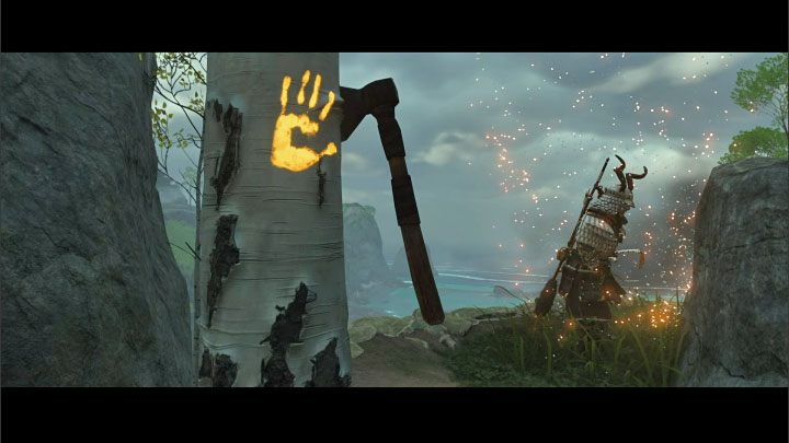 Jeśli poprawnie wykonaliście oba kroki, to załączy się scenka - Ghost of Tsushima Iki Island: Kapliczka Popiołów (Shrine of Ash) - Ghost of Tsushima - poradnik do gry