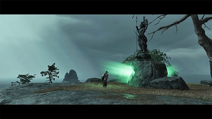 Jeśli poprawnie wykonaliście oba kroki, to załączy się scenka - Ghost of Tsushima Iki Island: Kapliczka w Cieniu (Shrine in Shadow) - Ghost of Tsushima - poradnik do gry