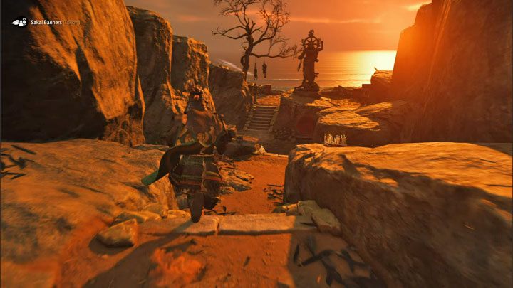 Zakrwawiona Kapliczka (Blood-Stained Shrine) znajduje się w zachodniej części wyspy Iki - Ghost of Tsushima Iki Island: Zakrwawiona Kapliczka (Blood-Stained Shrine) - Ghost of Tsushima - poradnik do gry