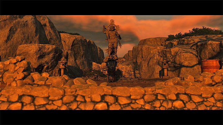 Jeśli poprawnie wykonaliście oba kroki, to załączy się scenka - Ghost of Tsushima Iki Island: Zakrwawiona Kapliczka (Blood-Stained Shrine) - Ghost of Tsushima - poradnik do gry