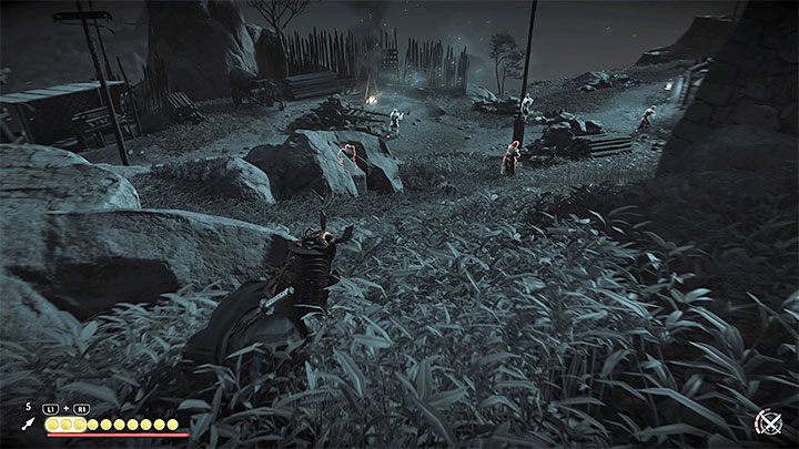 Warto wykorzystać to, że początkowo Mongołowie nie spodziewają się Waszego przybycia i skradać się - Ghost of Tsushima Iki Island: Jak błyskawica - solucja, opis przejścia - Ghost of Tsushima - poradnik do gry