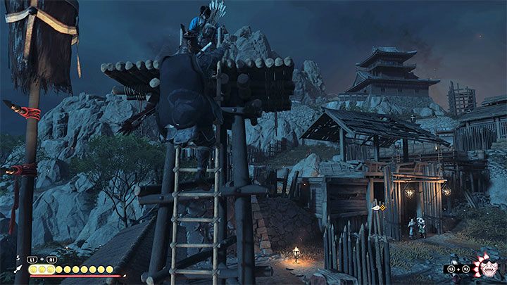 Pomimo przyłączenia kilku pierwszych towarzyszy rekomendowaną taktyką jest nadal pozostawanie w ukryciu - Ghost of Tsushima Iki Island: Jak błyskawica - solucja, opis przejścia - Ghost of Tsushima - poradnik do gry