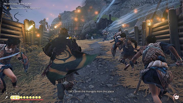 Od tego momentu spodziewajcie się już przystępowania do bezpośrednich walk - Ghost of Tsushima Iki Island: Jak błyskawica - solucja, opis przejścia - Ghost of Tsushima - poradnik do gry