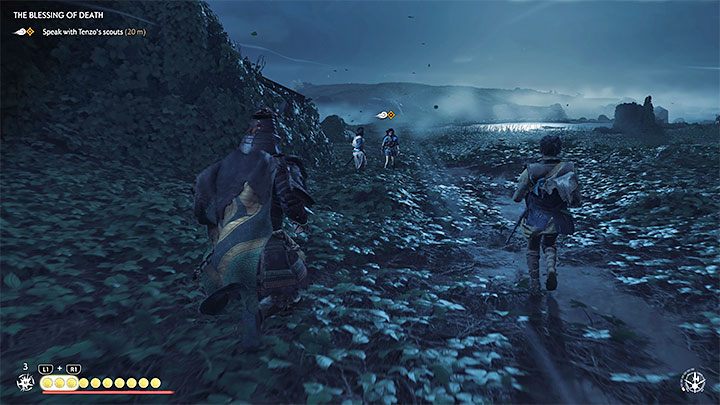 Wskoczcie na konia i wyruszcie za Tenzo - Ghost of Tsushima Iki Island: Błogosławieństwo śmierci - solucja, opis przejścia - Ghost of Tsushima - poradnik do gry