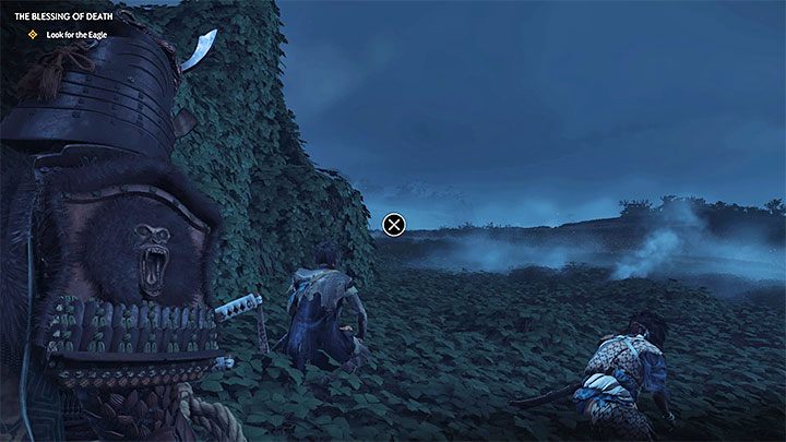 Musicie dotrzeć do miejsca wykonania rekonesansu - Ghost of Tsushima Iki Island: Błogosławieństwo śmierci - solucja, opis przejścia - Ghost of Tsushima - poradnik do gry