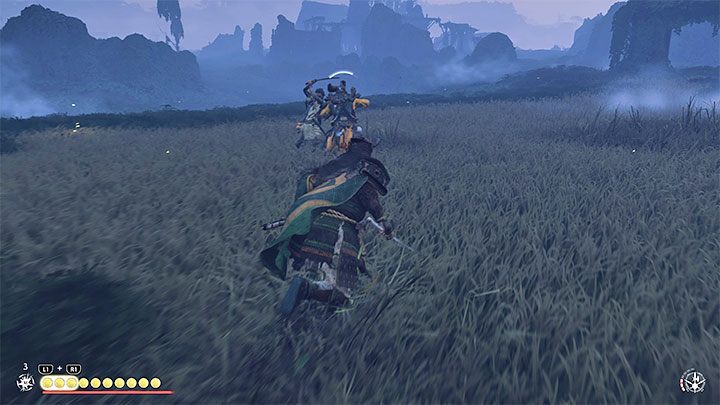 Po tym jak wyłączy się halucynacja możecie zajmować się atakowaniem Mongołów - Ghost of Tsushima Iki Island: Błogosławieństwo śmierci - solucja, opis przejścia - Ghost of Tsushima - poradnik do gry