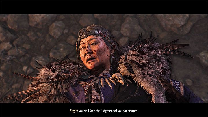 Kontynuujcie walki do momentu pokonania Orlicy i wyświetlenia nowej scenki przerywnikowej - Ghost of Tsushima Iki Island: Błogosławieństwo śmierci - solucja, opis przejścia - Ghost of Tsushima - poradnik do gry