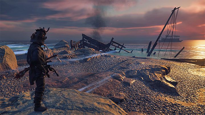 Znacznik tego questu możecie znaleźć w trakcie eksploracji wschodniego brzegu wyspy Iki - Ghost of Tsushima Iki Island: Niespokojne wody - solucja, opis przejścia - Ghost of Tsushima - poradnik do gry