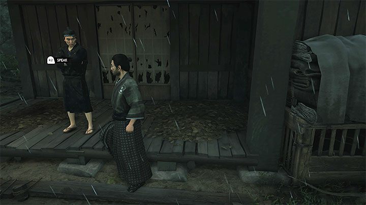Na koniec porozmawiajcie z wieśniakiem pilnującym chatki pokazanej na dołączonym obrazku - Ghost of Tsushima Iki Island: Opiekunowie Orlicy - solucja, opis przejścia - Ghost of Tsushima - poradnik do gry