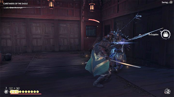 Skierujcie się do głównego budynku świątyni, ale uważajcie na Mongołów przebywających w środku - Ghost of Tsushima Iki Island: Opiekunowie Orlicy - solucja, opis przejścia - Ghost of Tsushima - poradnik do gry