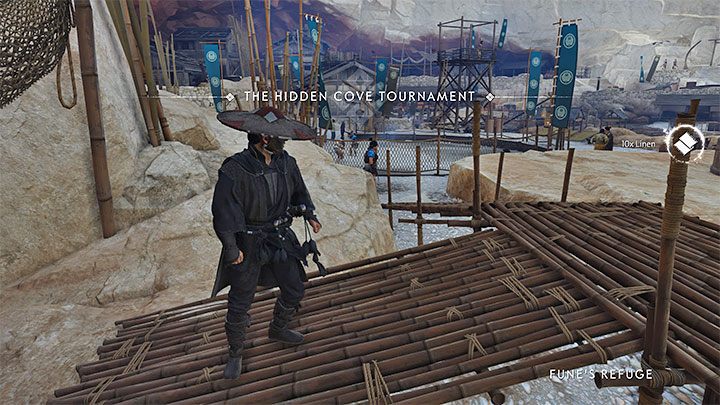 Tematem turnieju możecie zainteresować się po raz pierwszy po ukończeniu głównej misji Jin z Yarikawy (Jin from Yarikawa) - Ghost of Tsushima Iki Island: Turniej Ukrytej Zatoki - jak odblokować, nagrody - Ghost of Tsushima - poradnik do gry