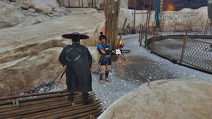 Musicie porozmawiać w sprawie przystąpienia do turnieju z jednym z łupieżców - Ghost of Tsushima Iki Island: Turniej Ukrytej Zatoki - jak odblokować, nagrody - Ghost of Tsushima - poradnik do gry