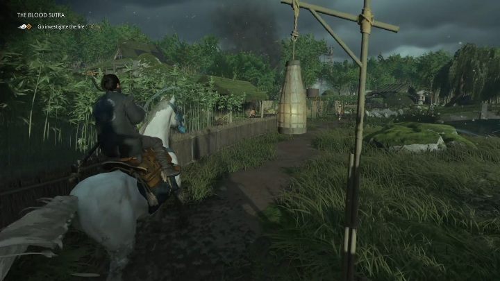 Misję tę rozpoczniesz od rozmowy z Norio - Ghost of Tsushima: Krwawa Sutra solucja - Ghost of Tsushima - poradnik do gry
