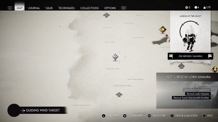 Gdzie zacząć: W północnej części Wierzchołka Shigenoriego (Shigenoris Peak) - Ghost of Tsushima: Drugie oblicze honoru (The Other Side of Honour) solucja - Ghost of Tsushima - poradnik do gry