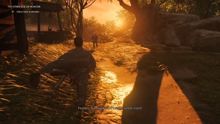 Twoim pierwszym zadaniem jest porozmawianie z mieszkańcami - Ghost of Tsushima: Drugie oblicze honoru (The Other Side of Honour) solucja - Ghost of Tsushima - poradnik do gry