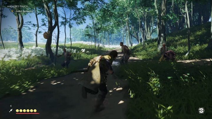 Drogę przerwą Wam bandyci - Ghost of Tsushima: Uzdrowicielski dotyk (A Healers Touch) solucja - Ghost of Tsushima - poradnik do gry