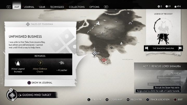 Jak odblokować: Ukończenie zadania głównego The Brocken Blacksmith - Ghost of Tsushima: Niedokończone porachunki (Unfinished Business) solucja - Ghost of Tsushima - poradnik do gry