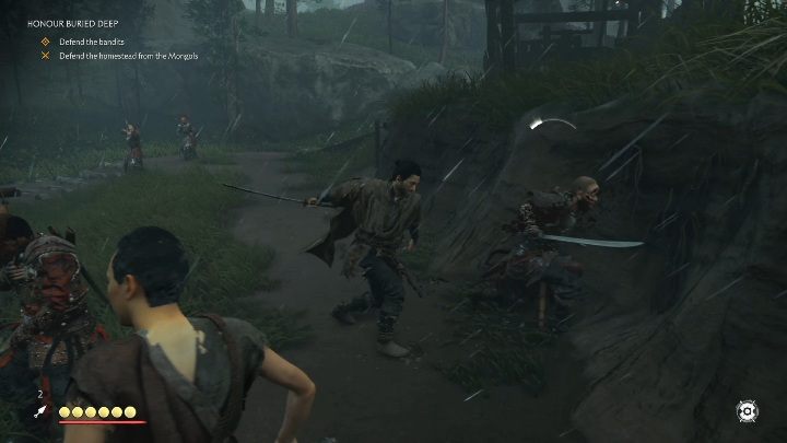 Wraz z nimi udasz się do obozu Mongołów - Ghost of Tsushima: Pogrzebany honor (Honour Buried Deep) solucja - Ghost of Tsushima - poradnik do gry