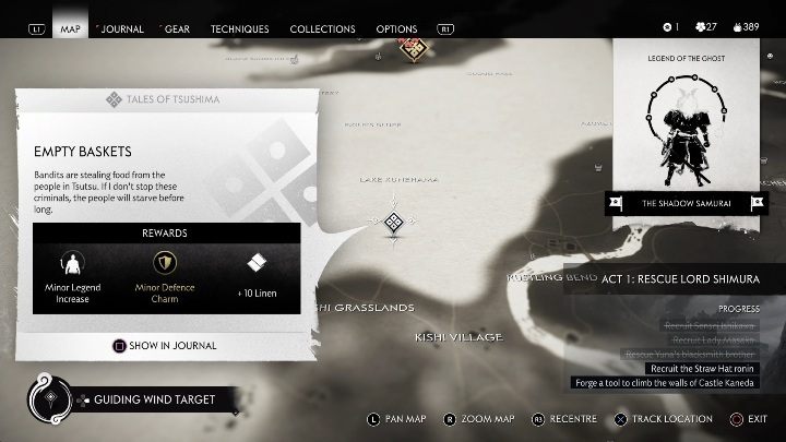 Jak odblokować: Porozmawiać z mężczyzną w Aoi Village - Ghost of Tsushima: Puste kosze (Empty Basket) solucja - Ghost of Tsushima - poradnik do gry