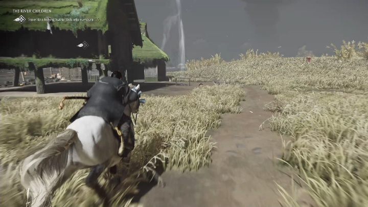 Swoje zadanie zaczniesz od porozmawiania z kobietą - Ghost of Tsushima: Rzeczne Dzieci (The River Children) solucja - Ghost of Tsushima - poradnik do gry