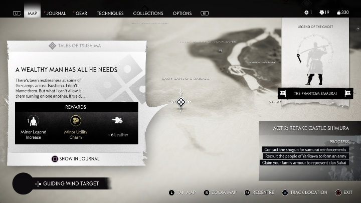 Gdzie zacząć: Most Pani Sanjo - Ghost of Tsushima: Bogaczom niczego nie brakuje (A Wealthy Man Has All He Needs) - Ghost of Tsushima - poradnik do gry
