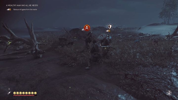 Po zabiciu wszystkich przeciwników udaj się na plaże - Ghost of Tsushima: Bogaczom niczego nie brakuje (A Wealthy Man Has All He Needs) - Ghost of Tsushima - poradnik do gry