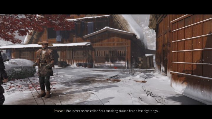 Twoim zadaniem jest dokładne przeszukanie miasta - Ghost of Tsushima: Ukryte w śniegu (Hidden in Snow) solucja - Ghost of Tsushima - poradnik do gry