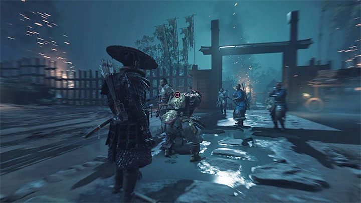 Po tym jak pokonasz bossa trzeba wcisnąć Kwadrat żeby dokonać na nim egzekucji - Ghost of Tsushima: Jak pokonać bossa Generał Temuge? - Ghost of Tsushima - poradnik do gry