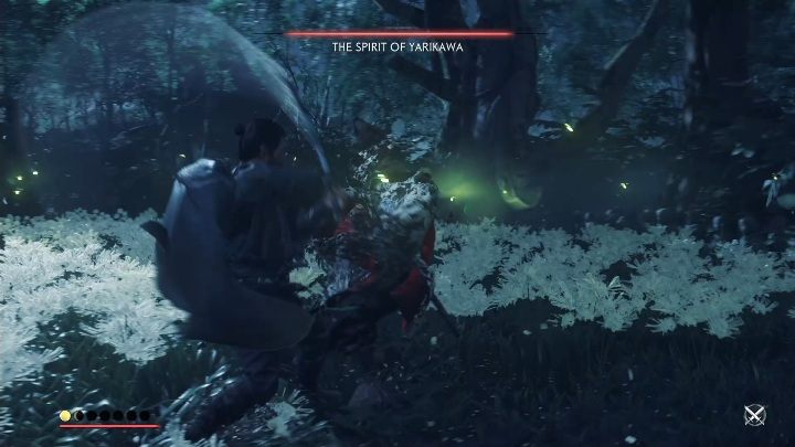 Dobrym pomysłem jest zarzucenie przeciwnika kilkoma ciosami z rzędu - Ghost of Tsushima: Jak pokonać bossa The Spirit of Yarikawa? - Ghost of Tsushima - poradnik do gry