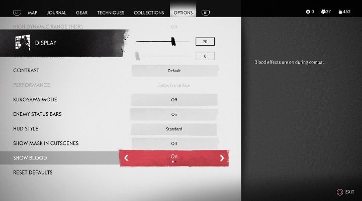 Możesz również wpłynąć na rzeczy bardziej związane z rozgrywką niż grafiką - Ghost of Tsushima: Wymagania sprzętowe PS4 - Ghost of Tsushima - poradnik do gry