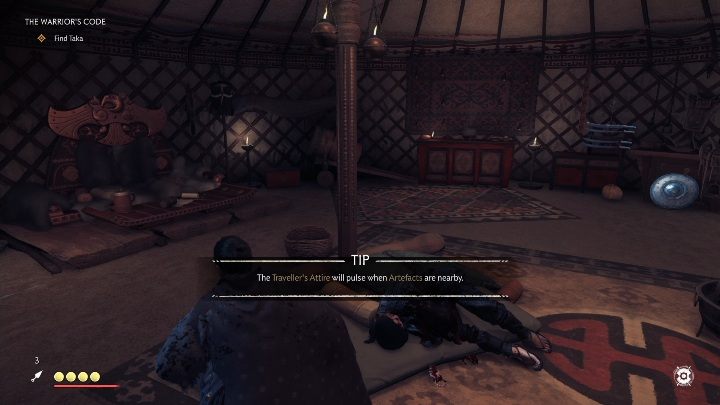 Ten obiekt możesz zdobyć wchodząc do budynku - Ghost of Tsushima: Zapiski - Ghost of Tsushima - poradnik do gry