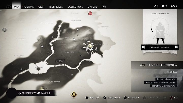 Lokacja: Las ukrytych źródeł (Hidden Springs Forest) - Ghost of Tsushima: Zapiski - Ghost of Tsushima - poradnik do gry