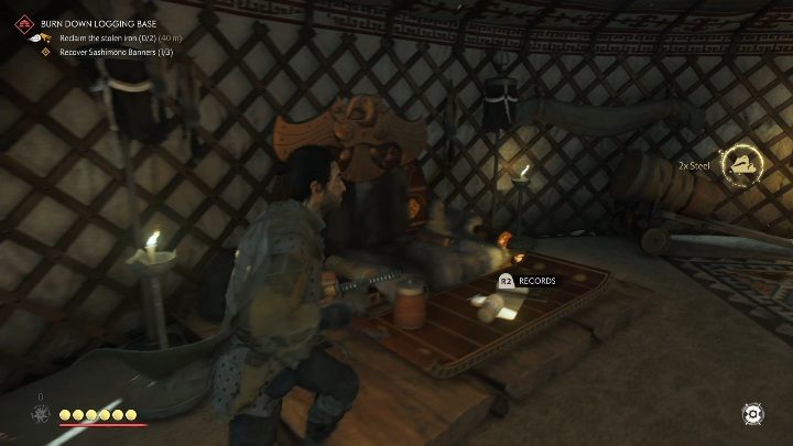 Ten zapisek znajdziesz po przejęciu wioski w jednym z namiotów, na ołtarzu - Ghost of Tsushima: Zapiski - Ghost of Tsushima - poradnik do gry