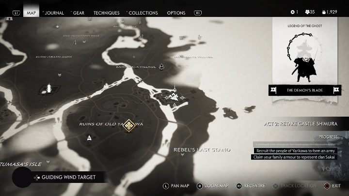 Lokacja: Twierdza Yarikawa - Ghost of Tsushima: Zapiski - Ghost of Tsushima - poradnik do gry