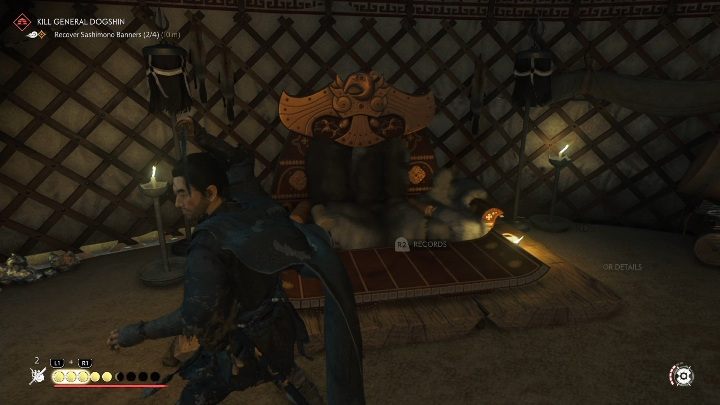 Ten zapisek znajdziesz na ołtarzu, położonym w jednym z namiotów - Ghost of Tsushima: Zapiski - Ghost of Tsushima - poradnik do gry