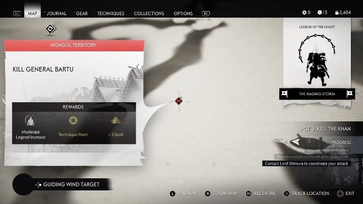 Lokacja: Obóz Generała Bartu - Ghost of Tsushima: Zapiski - Ghost of Tsushima - poradnik do gry