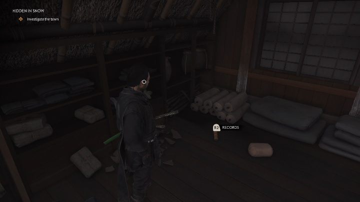 Ten zapisek znajdziesz w budynku pełny materiałów, na jednej z półek - Ghost of Tsushima: Zapiski - Ghost of Tsushima - poradnik do gry