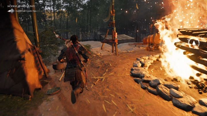 Po pokonaniu Mongołów wejdź na teren ich obozu - Ghost of Tsushima: Mongolskie artefakty - Ghost of Tsushima - poradnik do gry