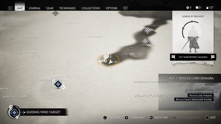 Lokacja: Przeprawa Kamiennego Łuku (Stone Arch Crossing) - Ghost of Tsushima: Mongolskie artefakty - Ghost of Tsushima - poradnik do gry